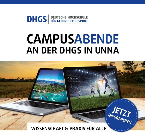 Einladung zu den Campusabenden an der DHGS in Unna.