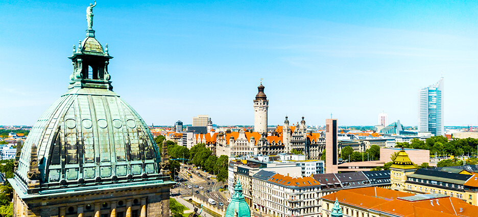 Leipzig Skyline