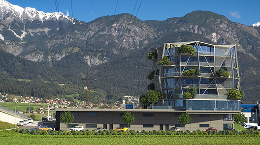 Bild auf den Standort Thaur Innsbruck